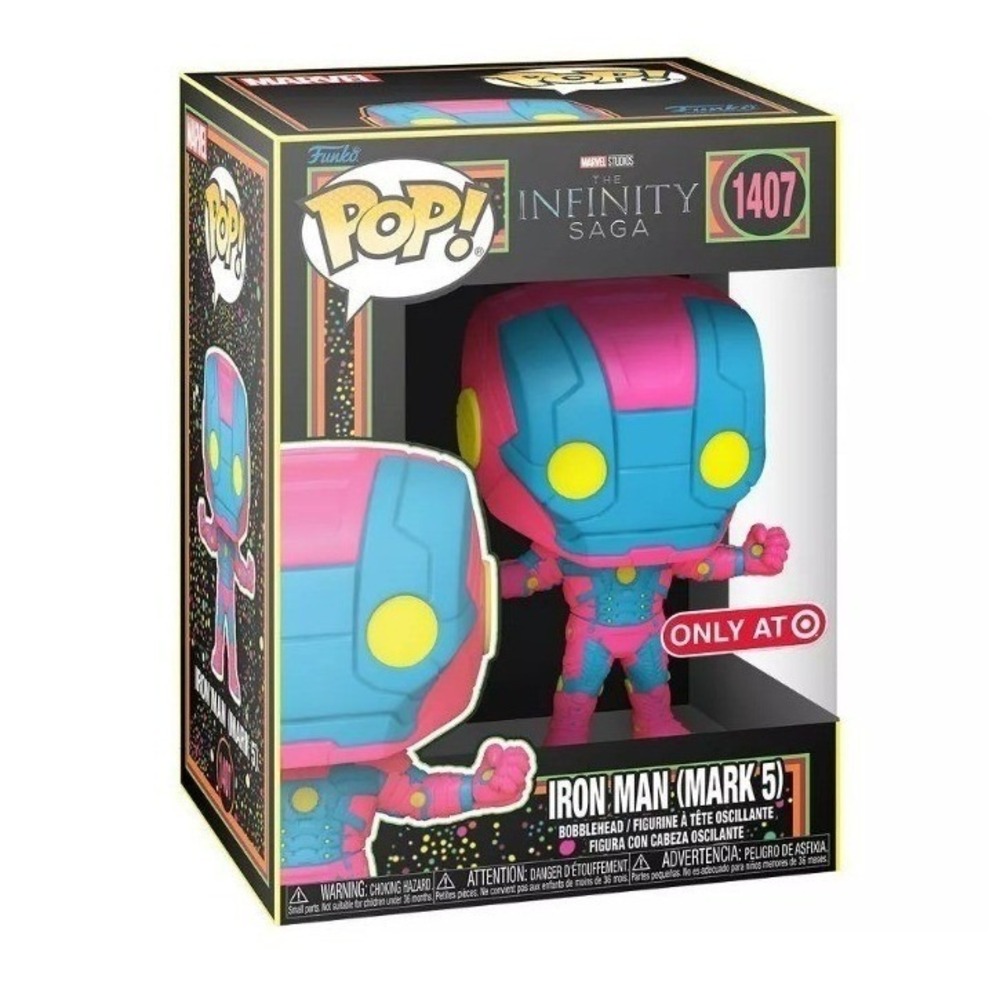 Funko Pop! Marvel: The Infinity Saga Iron Man Mark 5 Bobblehead Figure #1407